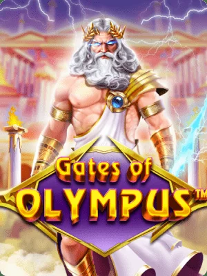 Gates of Olympus, o jogo do Zeus da Pragmatic Play — arte oficial