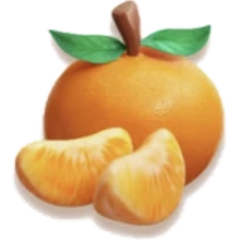 Símbolo: laranja da sorte