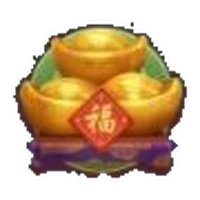 Símbolo do Fortune Ox: Lingote dourado